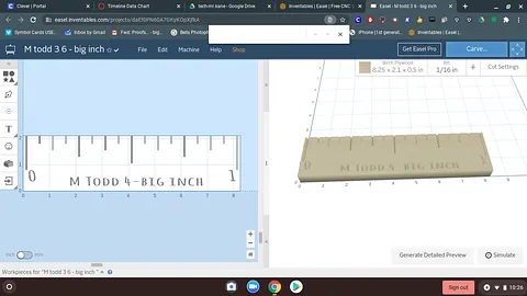 M todd 3 6 - big inch 
