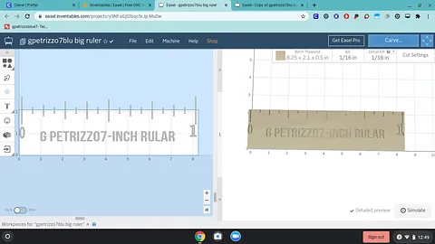 Copy of gpetrizzo7blu big ruler
