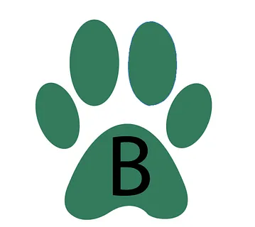 paw with b