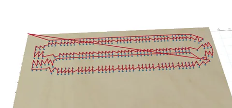 Crib Board Template - 1/8" Bit