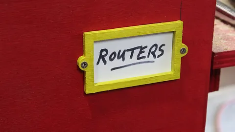 Label Holder for Workshop Drawers