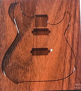 Carved strat style