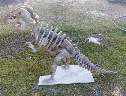 3'x5' T-Rex dinosaur Part 3 of 3