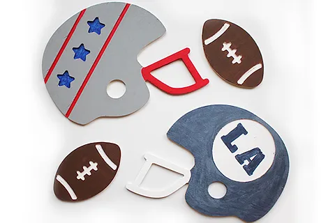 Football Helmet Wall Decor