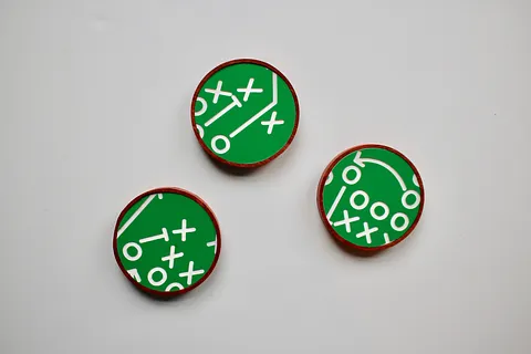 Inlaid Playbook Coasters