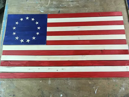 Stars for Betsy Ross Flag