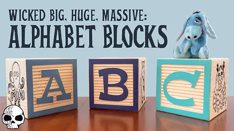 Giant Alphabet Blocks