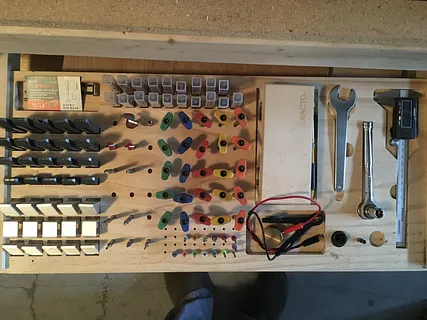 CNC Clamp and Tool storage