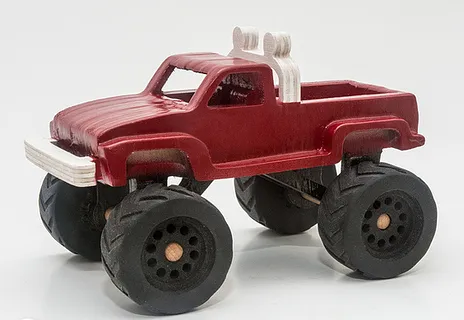 Plywood Monster Truck