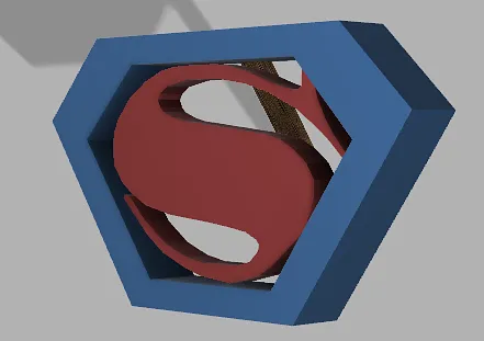 Superman Lamp