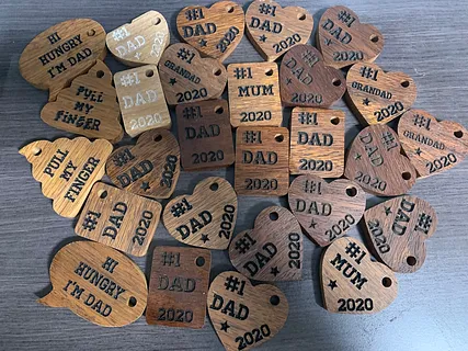 Father day keyrings - 2020