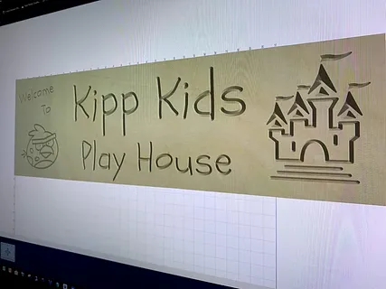 Kids Play house Sign
