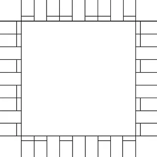 monopoly game board blank