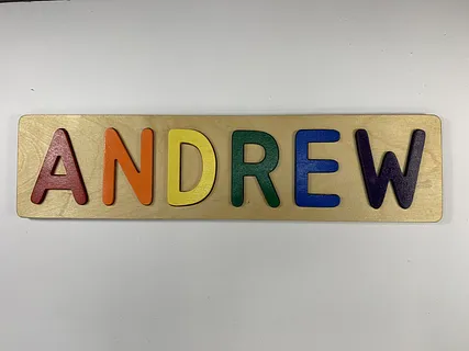 Remake of "Kids' Name Puzzle"