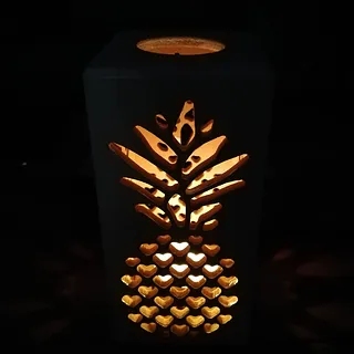 pineapple candle holder