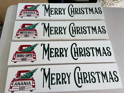 Merry Christmas Truck