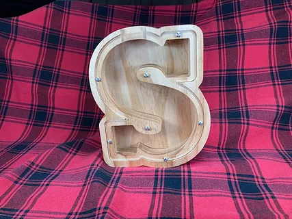 Kids Letter Coin Bank