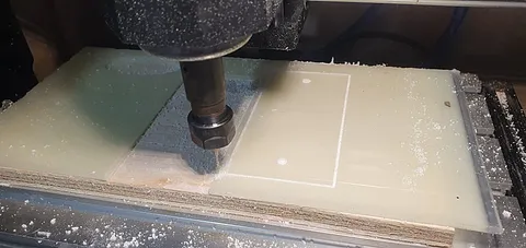 Accessory plate for the 3018 CNC 