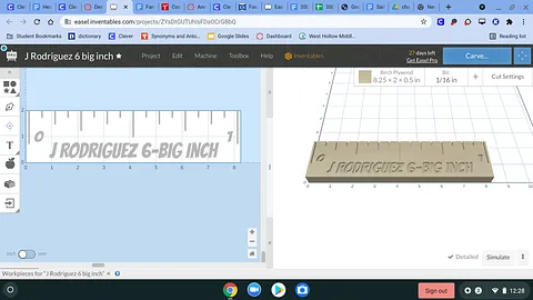 J Rodriguez 6 big inch