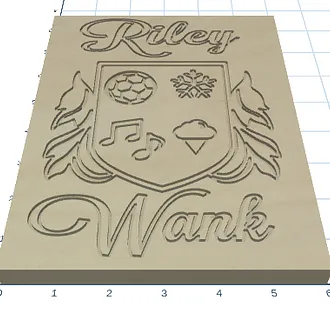 R Wank 5 Family Crest