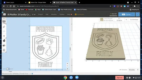 R Pfeiffer 3 Family Crest 