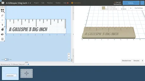 A Gillespie 3 big inch