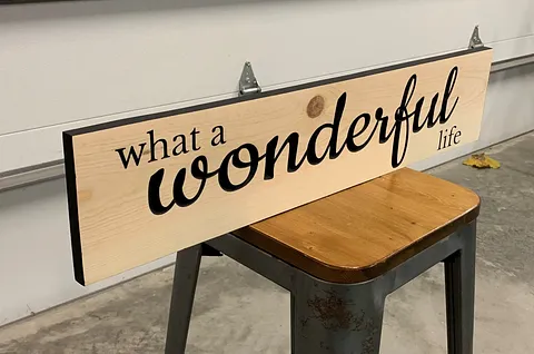 Christmas Sign - WAWL