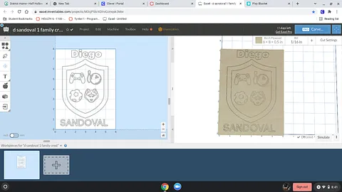 d sandoval 1 family crest