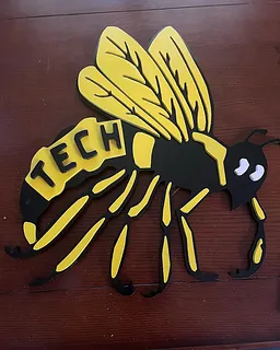 Georgia Tech 1969 Yellow Jacket Logo