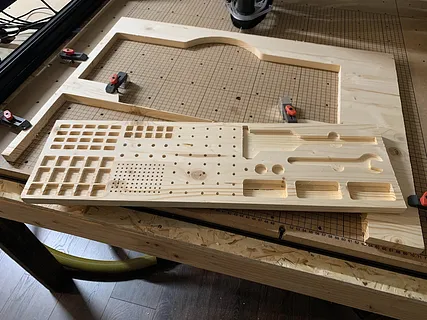 Wolfstone X-Carve Clamp/Tool Tray