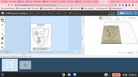 A Weissman 1  family crest