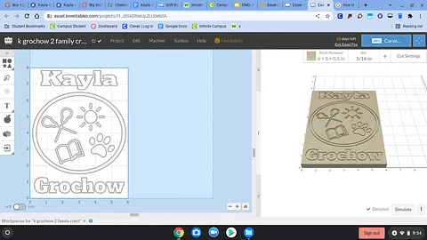 k grochow 2 family crest