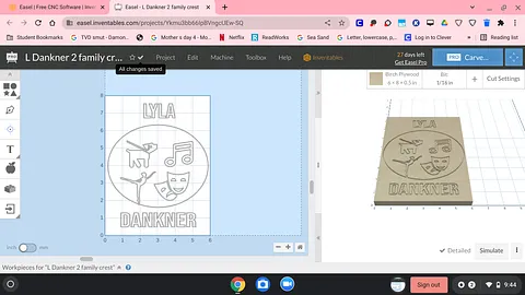 L Dankner 2 family crest
