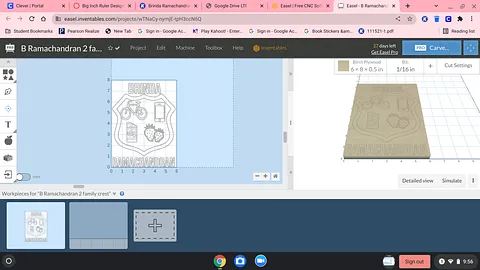 B Ramachandran 2 family crest