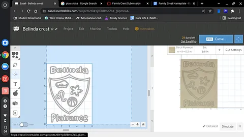 b plaisance 5 family crest