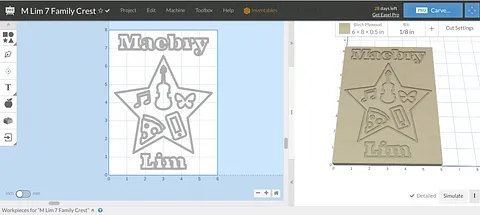M Lim 7 Family Crest