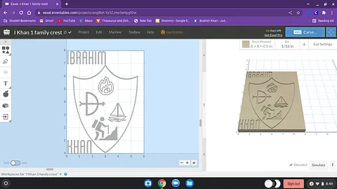I Khan 1 family crest