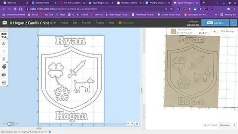 R Hogan 2 Family Crest