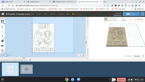 B Fackler 5 family crest