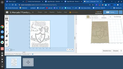 S. Mercado 7 Family crest
