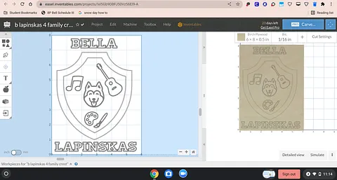 b lapinskas 4 family crest