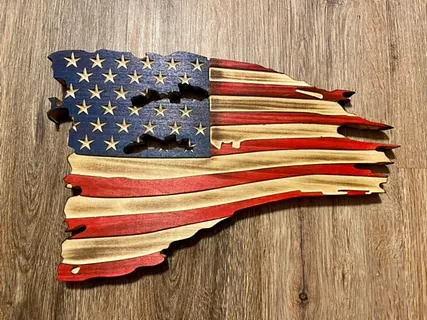 Deer Flag European Mount