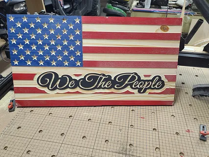 we the people flag