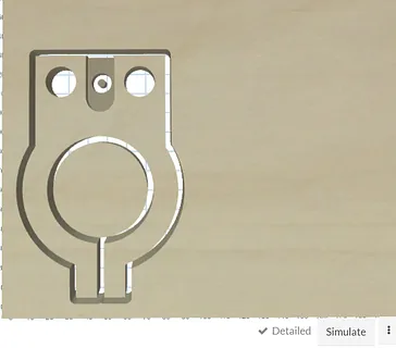 3018 Spindle Mount 52 mm