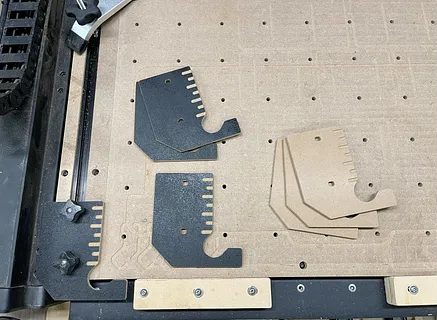 X-Carve Pro Left and Front Plate