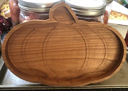 Pumpkin tray