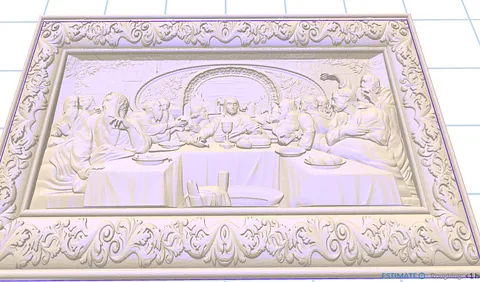 new last supper.stl