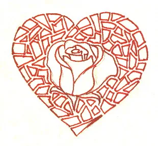 Heart Rose