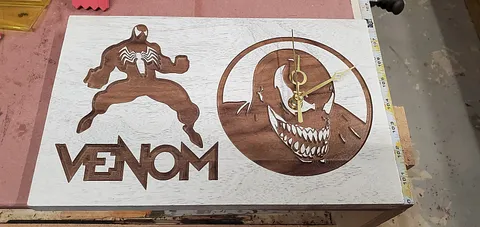 Marvel Venom-Clock