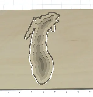 Lake Michigan Depths